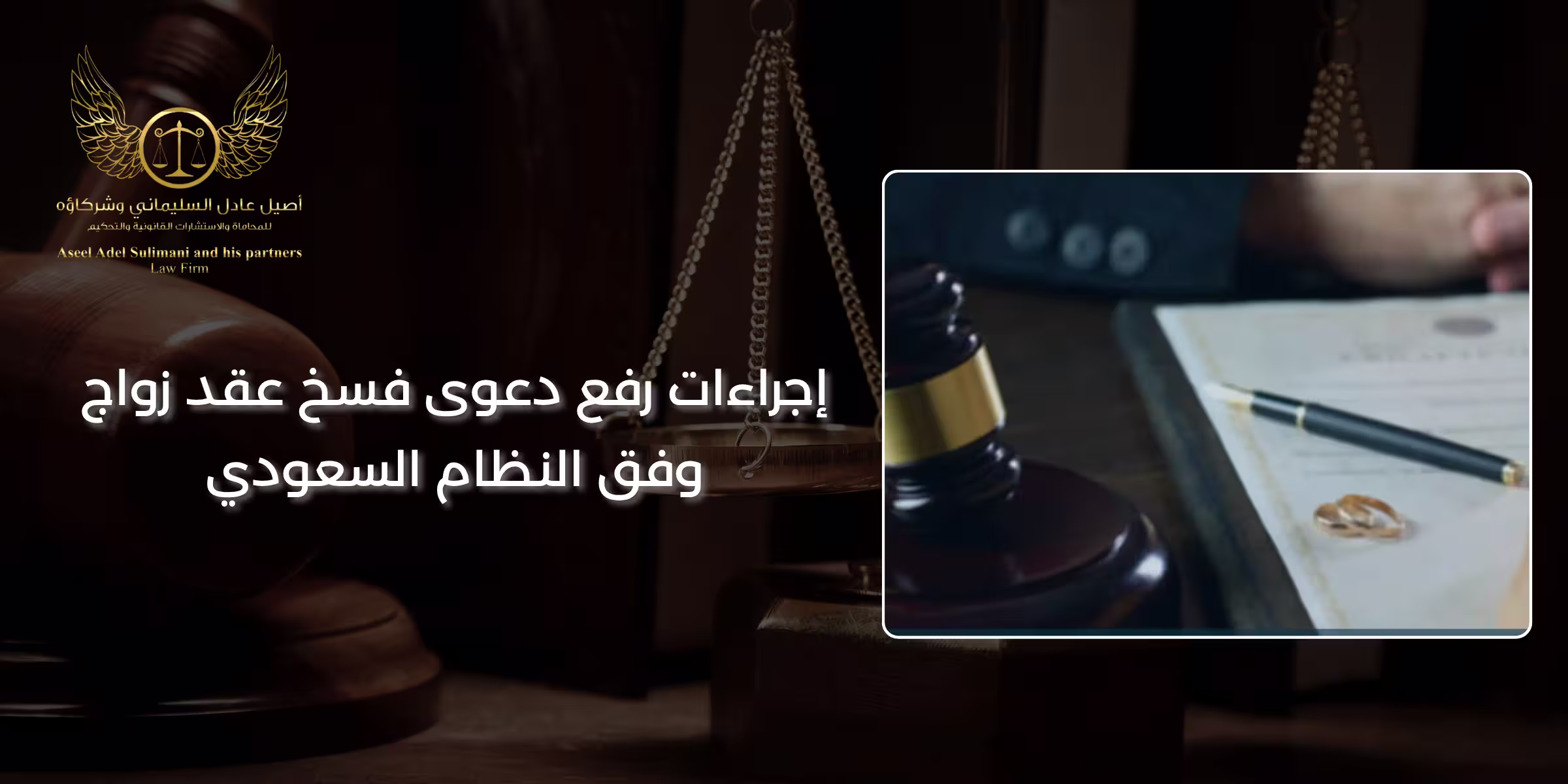 إجراءات رفع دعوى فسخ عقد زواج وفق النظام السعودي