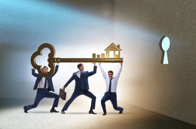 تقسيم العقارات بين الورثة