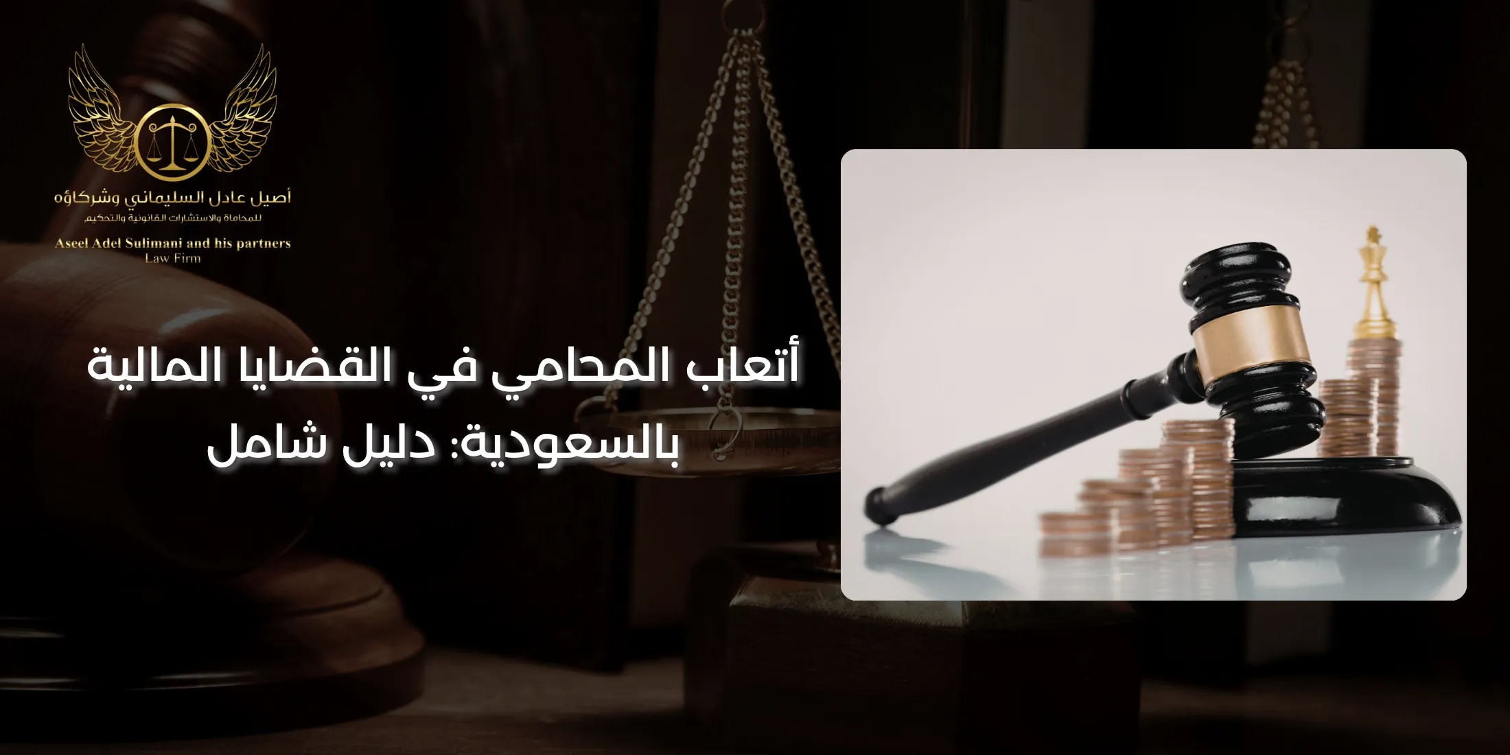 أتعاب المحامي في القضايا المالية بالسعودية