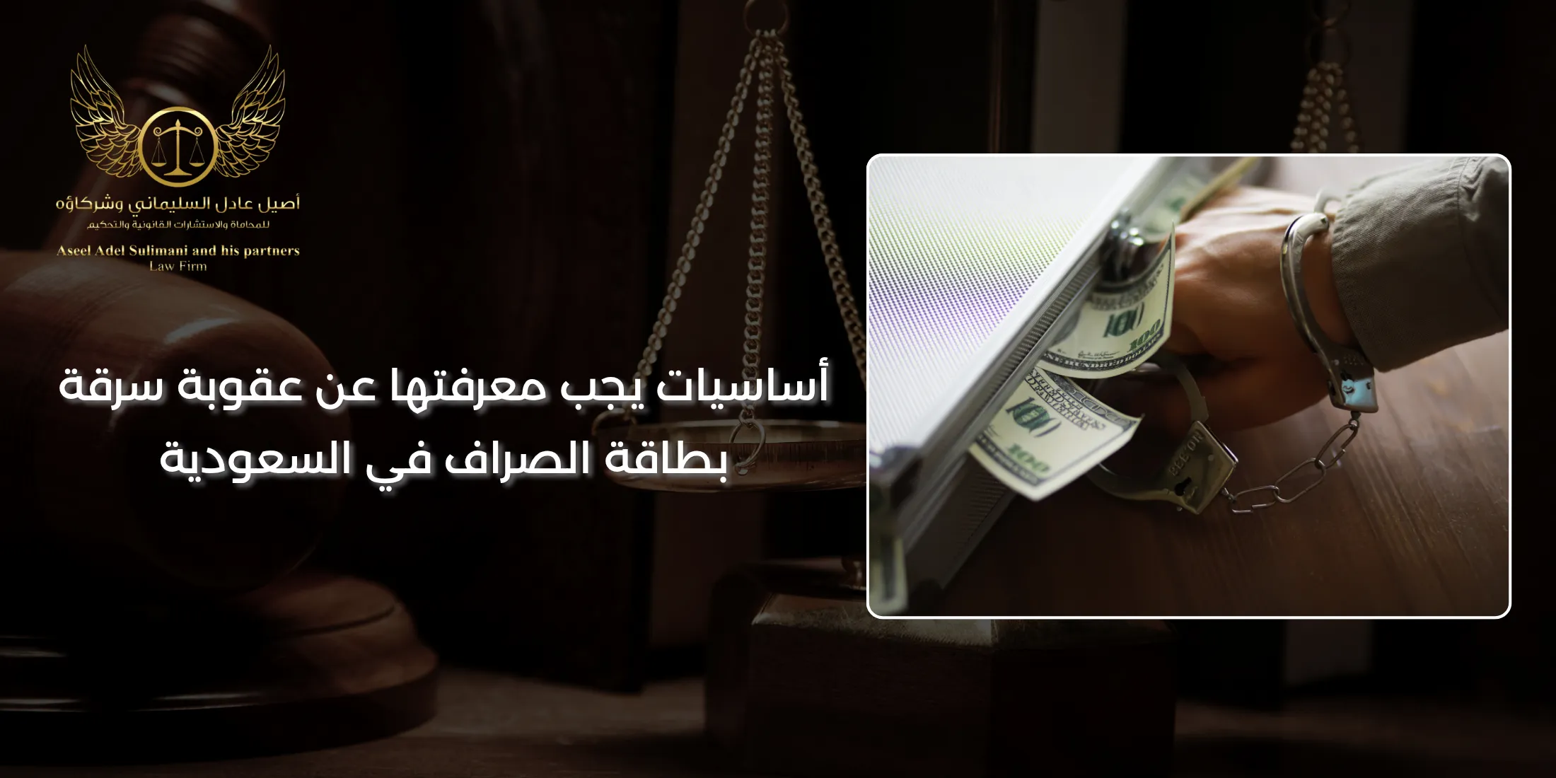 أساسيات يجب معرفتها عن عقوبة سرقة بطاقة الصراف في السعودية 8 عقوبة سرقة بطاقة الصراف