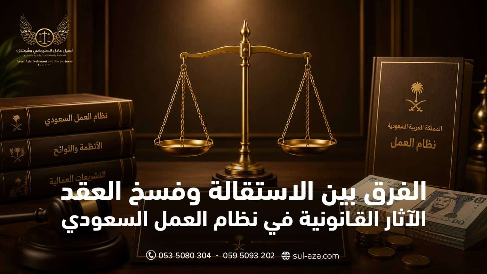 الفرق بين الاستقالة وفسخ العقد الآثار القانونية في نظام العمل السعودي 10 الفرق بين الاستقالة وفسخ العقد