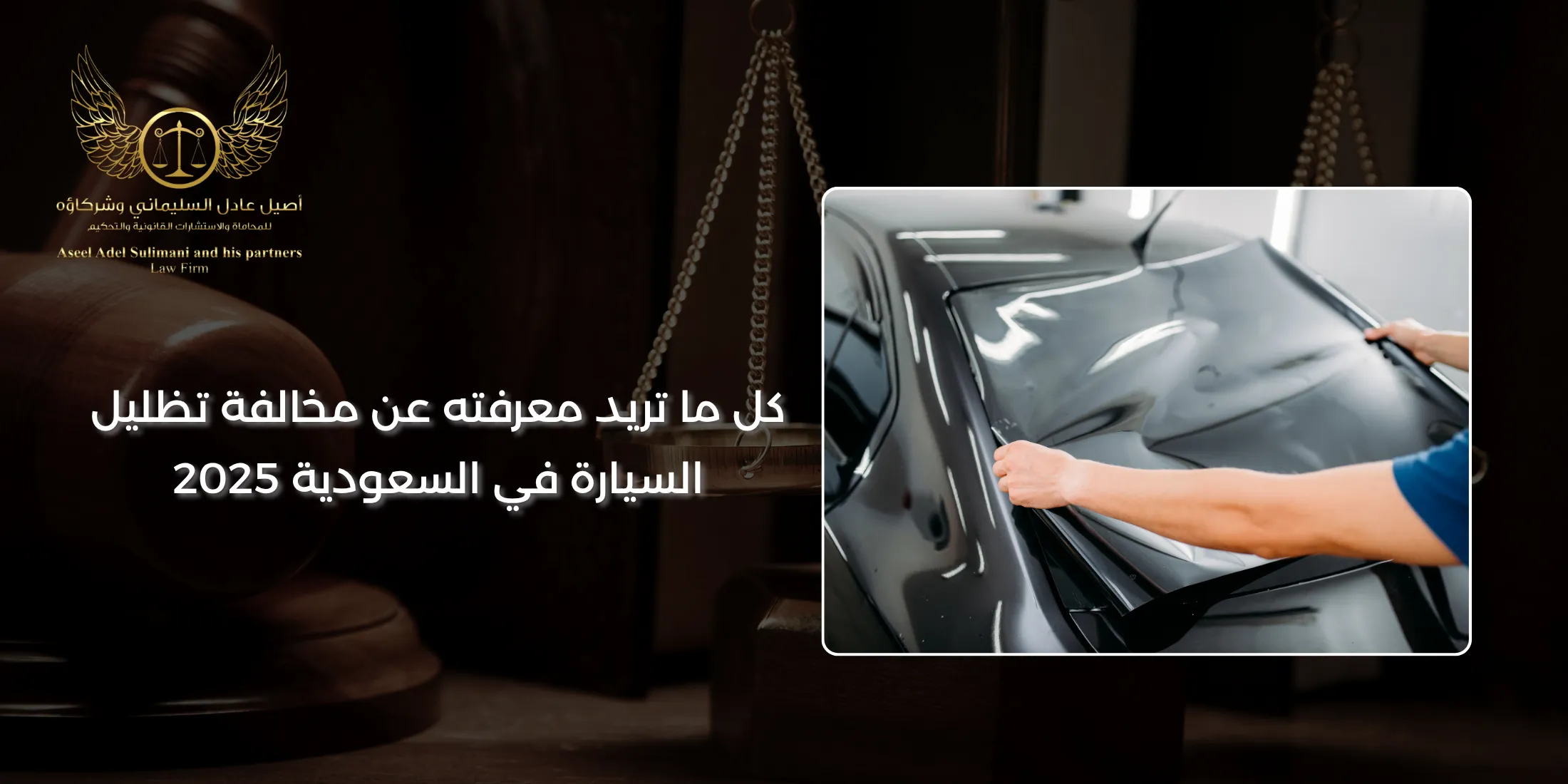 مخالفة تظليل السيارة