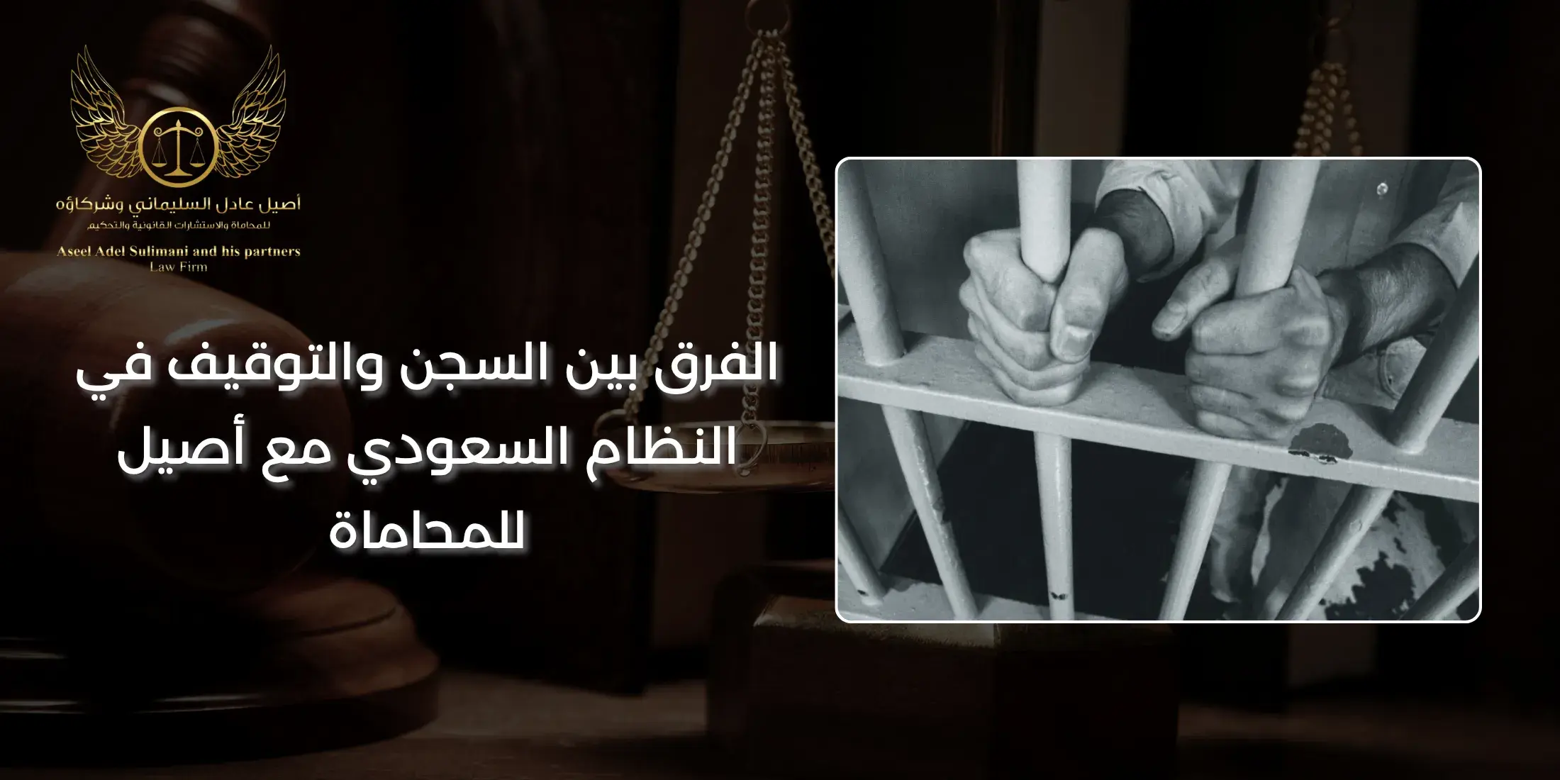 الفرق بين السجن والتوقيف في النظام السعودي مع أصيل للمحاماة 4 الفرق بين السجن والتوقيف