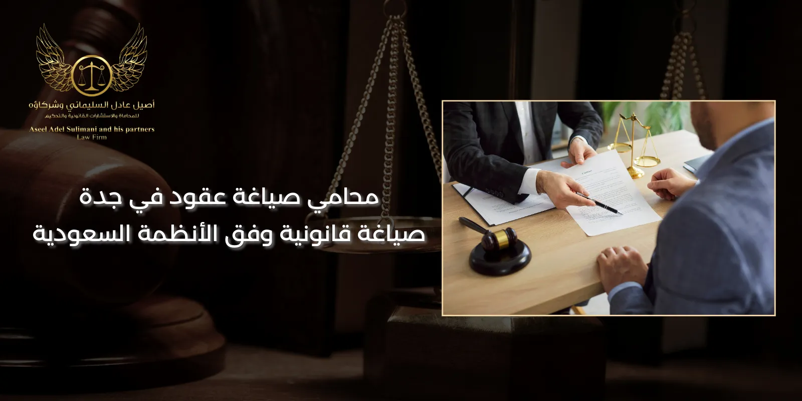 محامي صياغة عقود في جدة