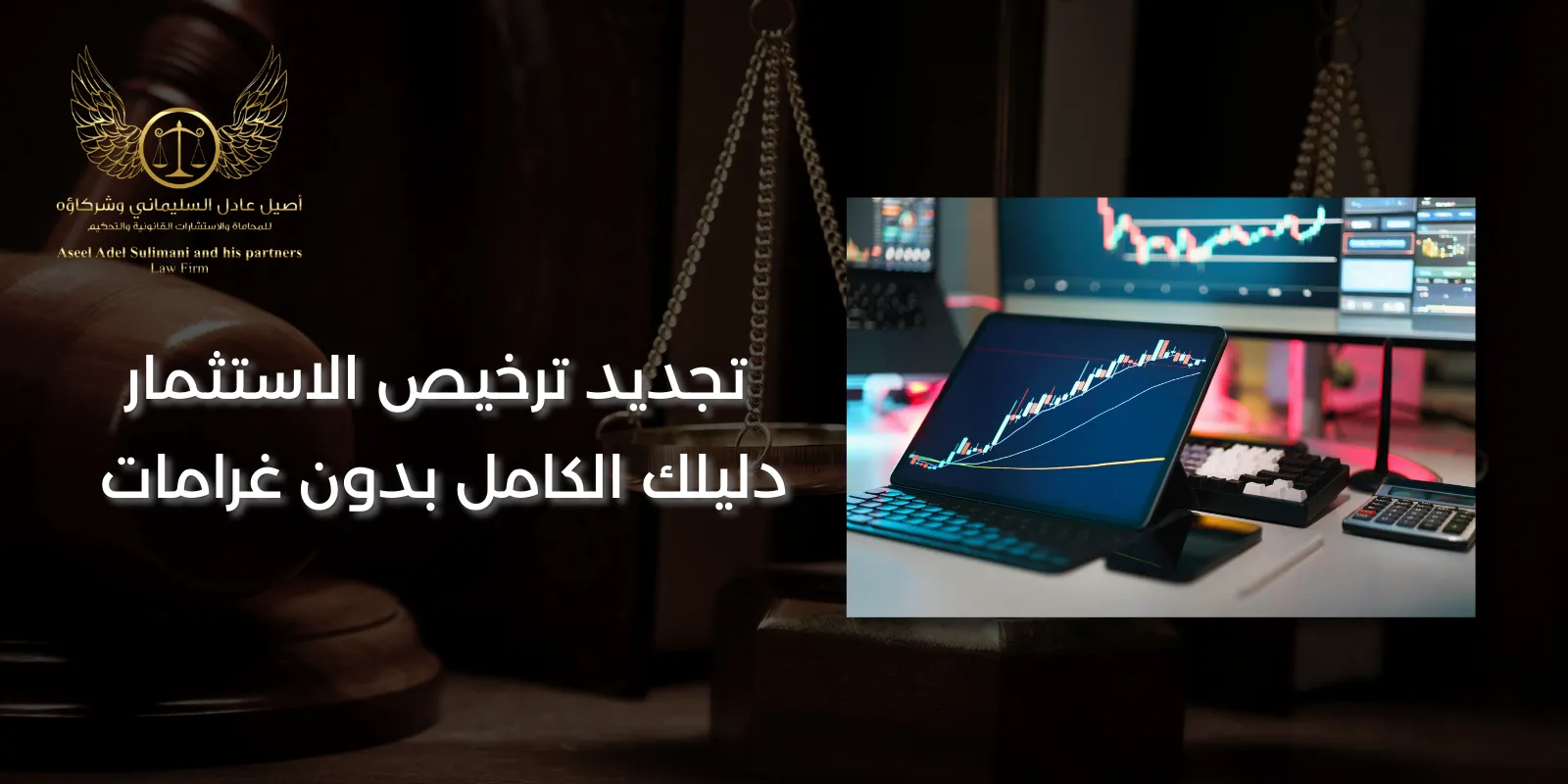 تجديد ترخيص الاستثمار