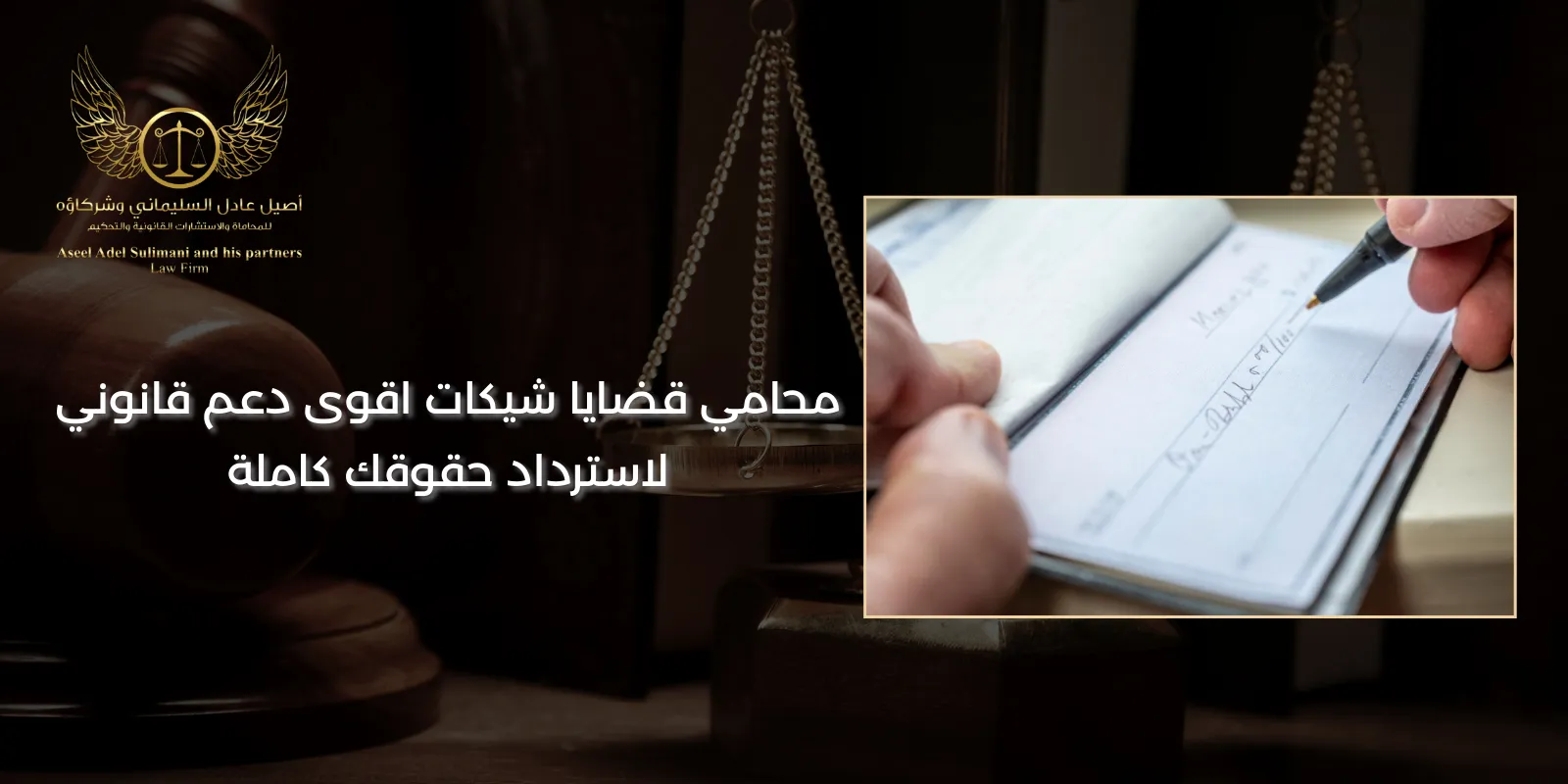 محامي قضايا شيكات