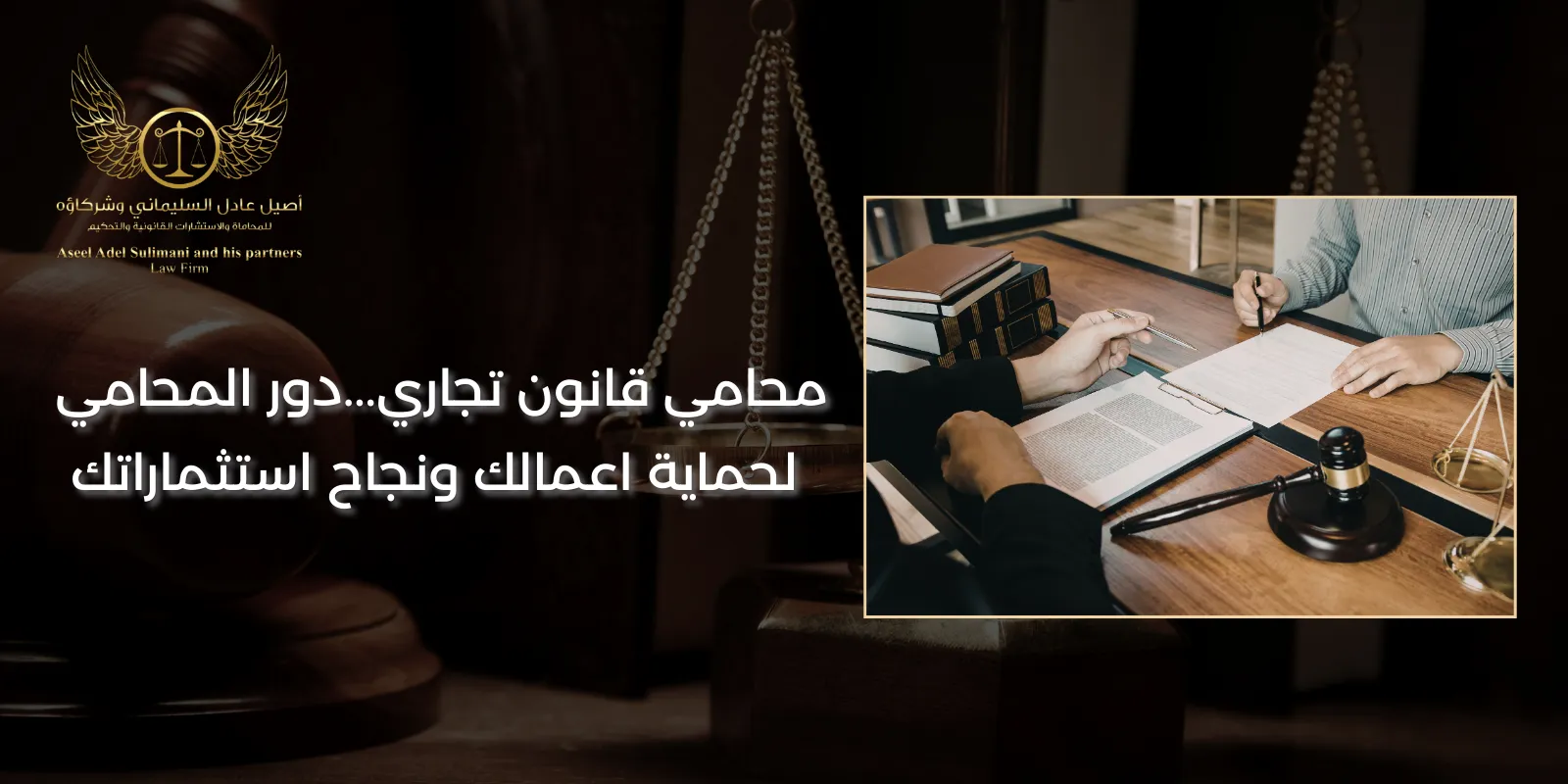 محامي قانون تجاري