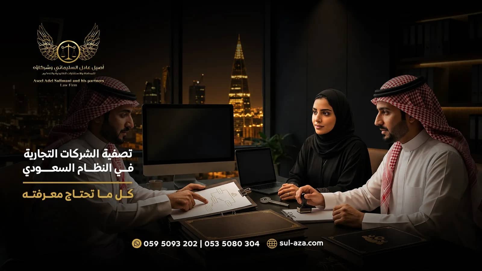 تصفية الشركات التجارية في النظام السعودي