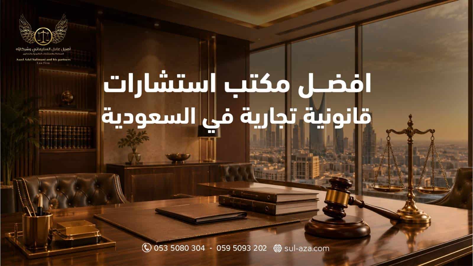 افضل مكتب استشارات قانونية تجارية