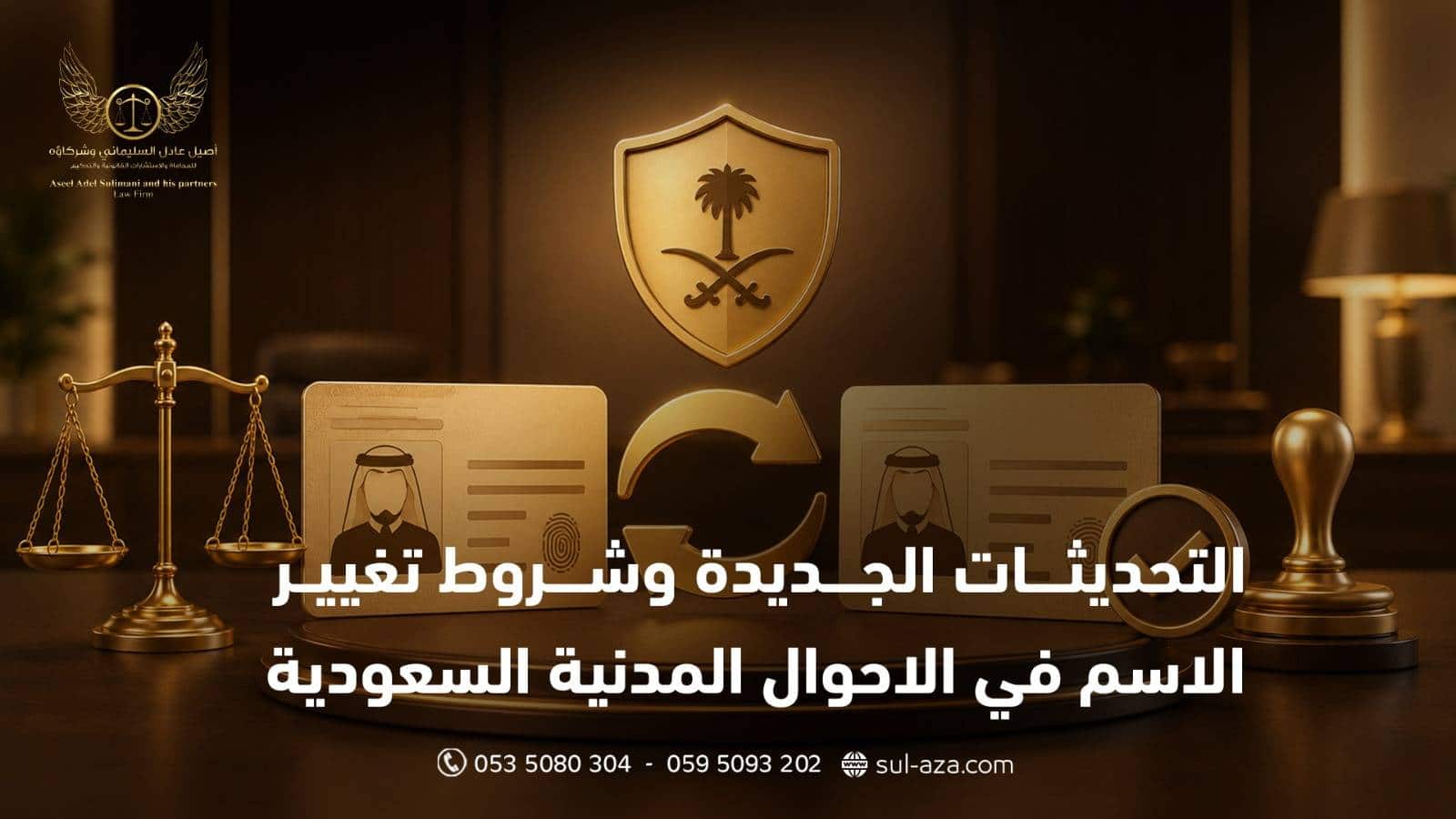 شروط تغيير الاسم في الاحوال المدنية