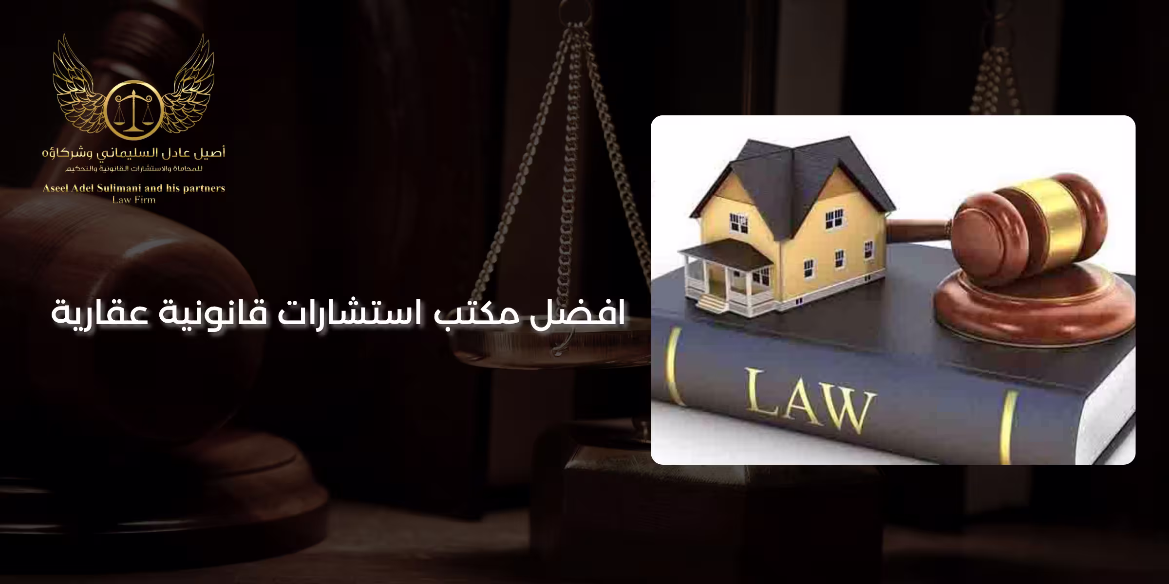 افضل مكتب استشارات قانونية عقارية