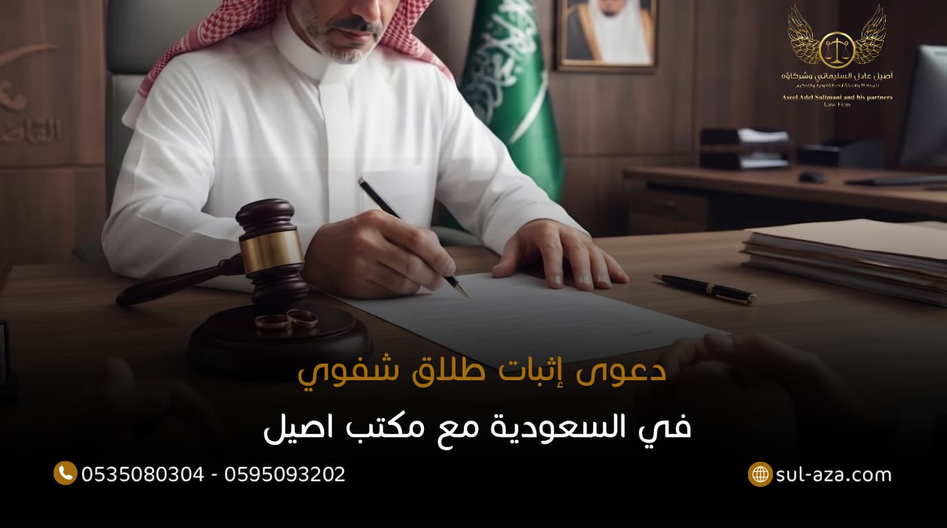 دعوى إثبات طلاق شفوي