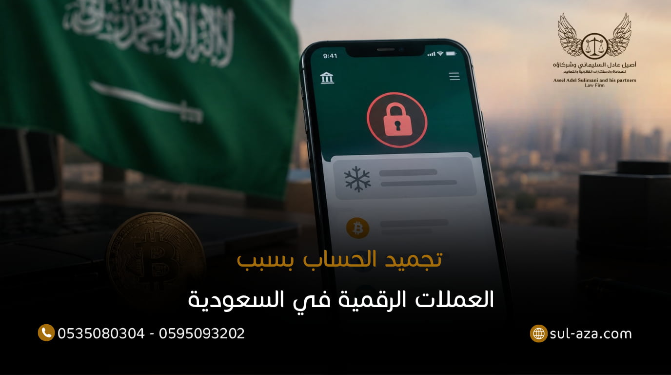 تجميد الحساب بسبب العملات الرقمية