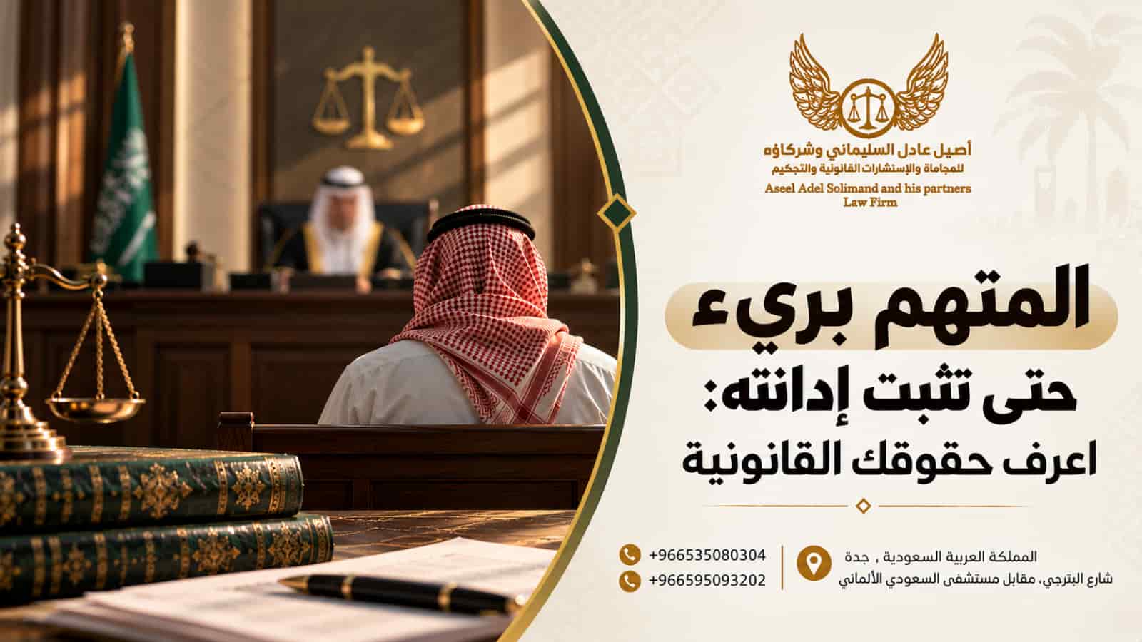المتهم بريء حتى تثبت إدانته