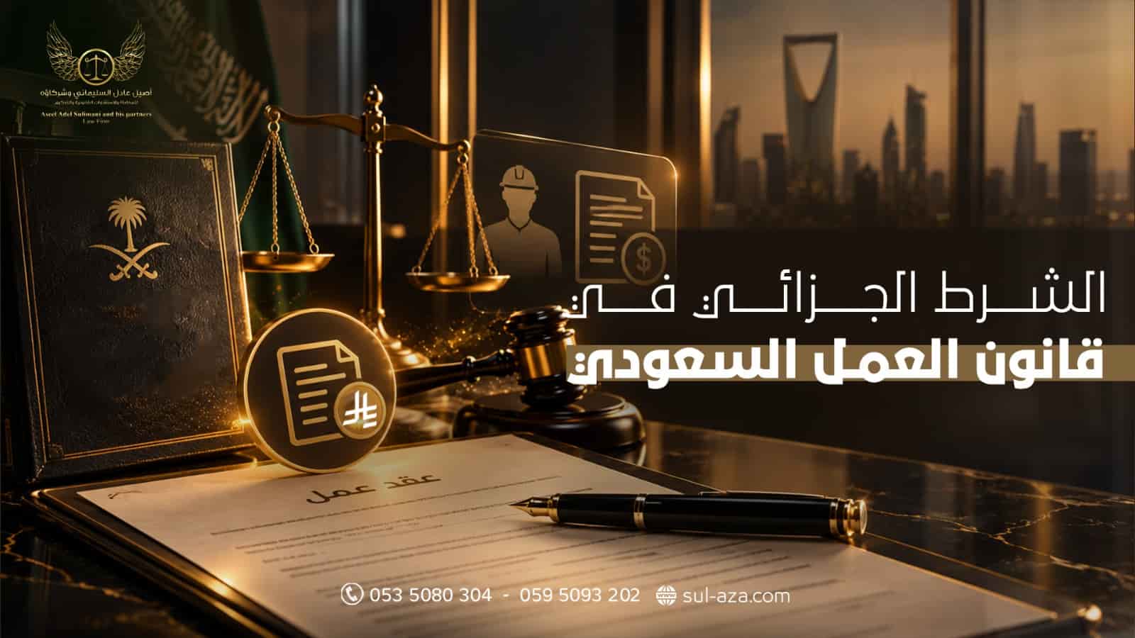 الشرط الجزائي في قانون العمل السعودي